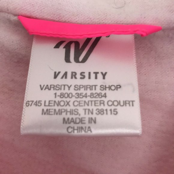Varsity Spirit Shop Women's Hooded 1/4 Zip Pink SM - Picture 3 of 12